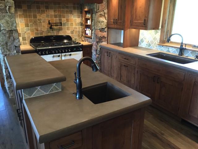 What Are Some Advantages of Integral Concrete Color? - Concrete Countertop Solutions