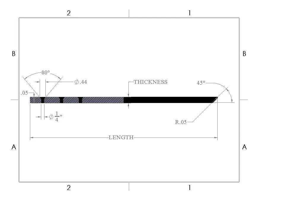 Top Mount Countertop Support Bracket