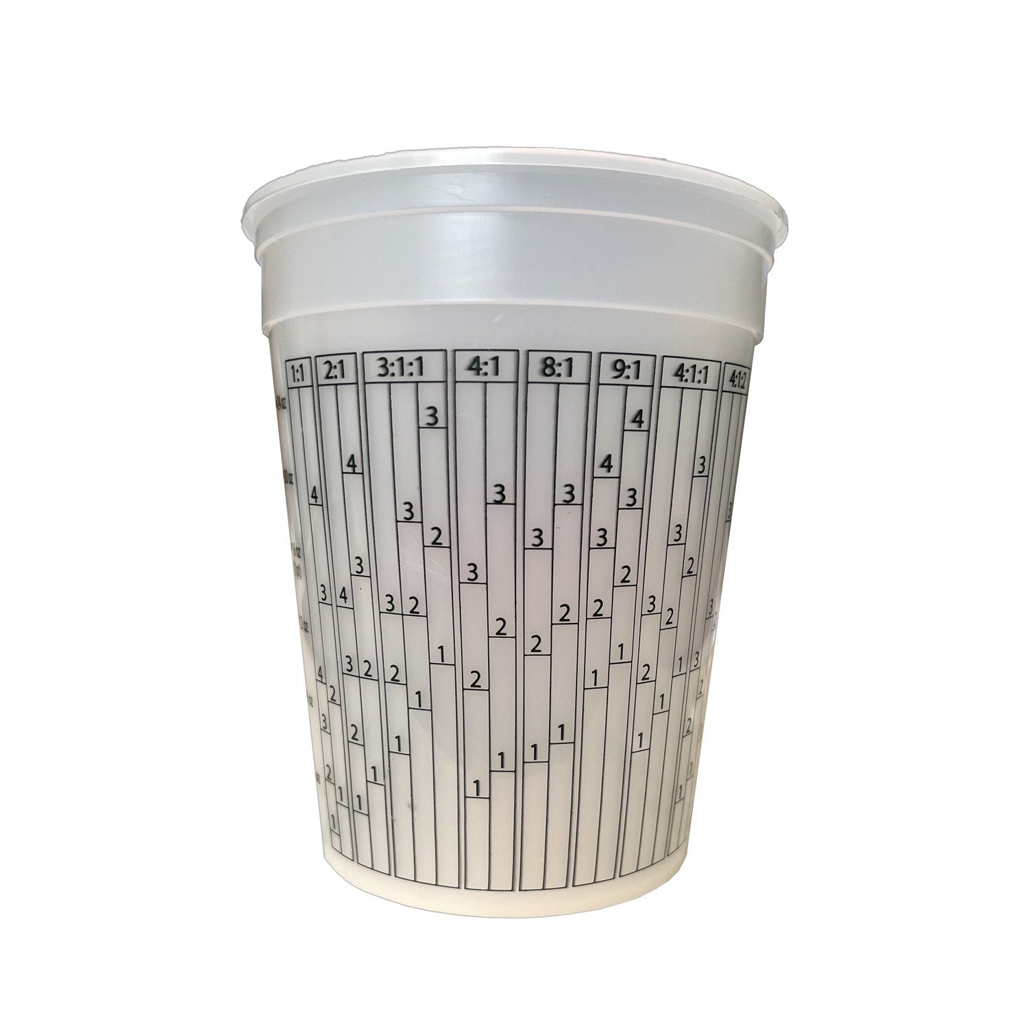 1 Quart Mixing Container (5 pack) - Concrete Countertop Solutions