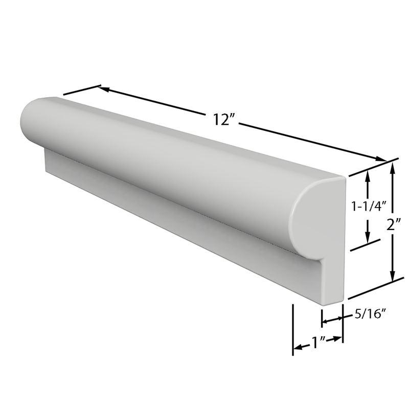 Chair Rail Tileform - Concrete Countertop Solutions