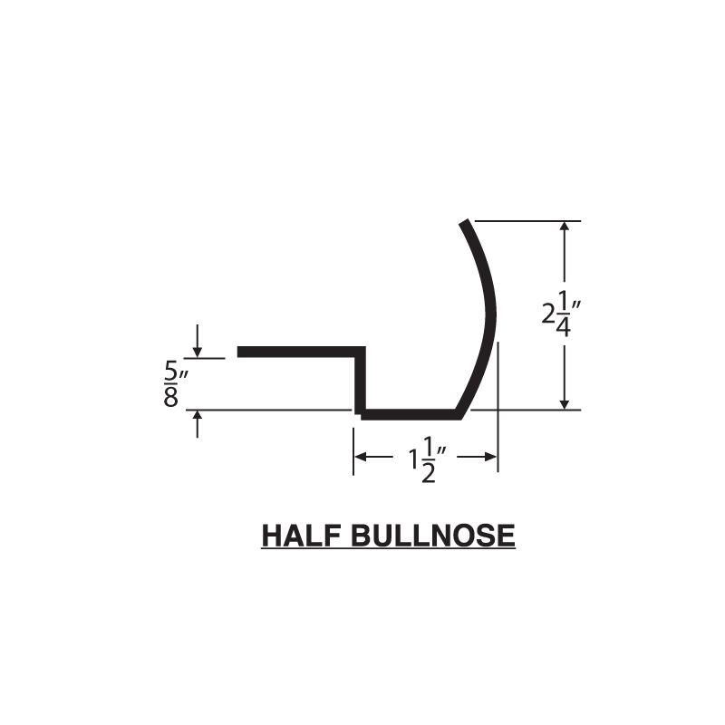 Half Bullnose Countertop Form - Concrete Countertop Solutions