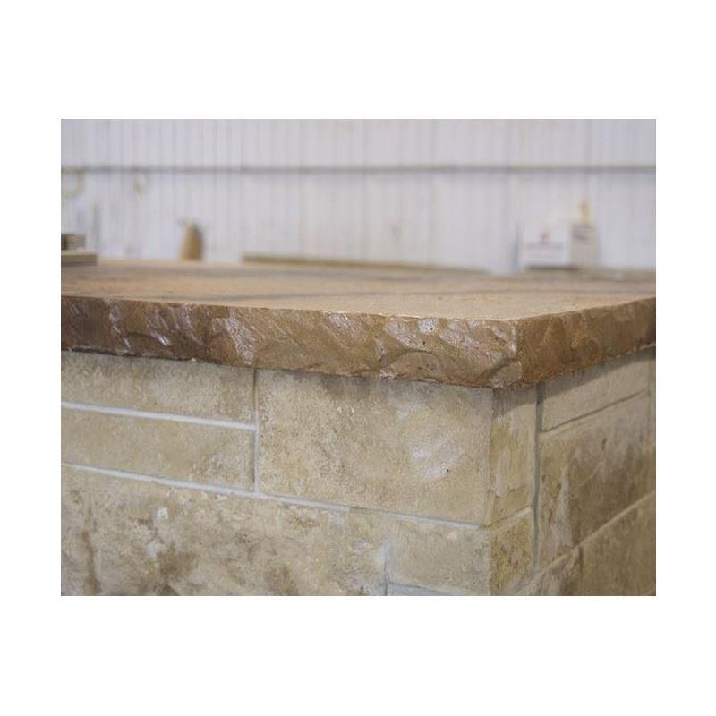 Heavy Chiseled Slate Liner - Concrete Countertop Solutions