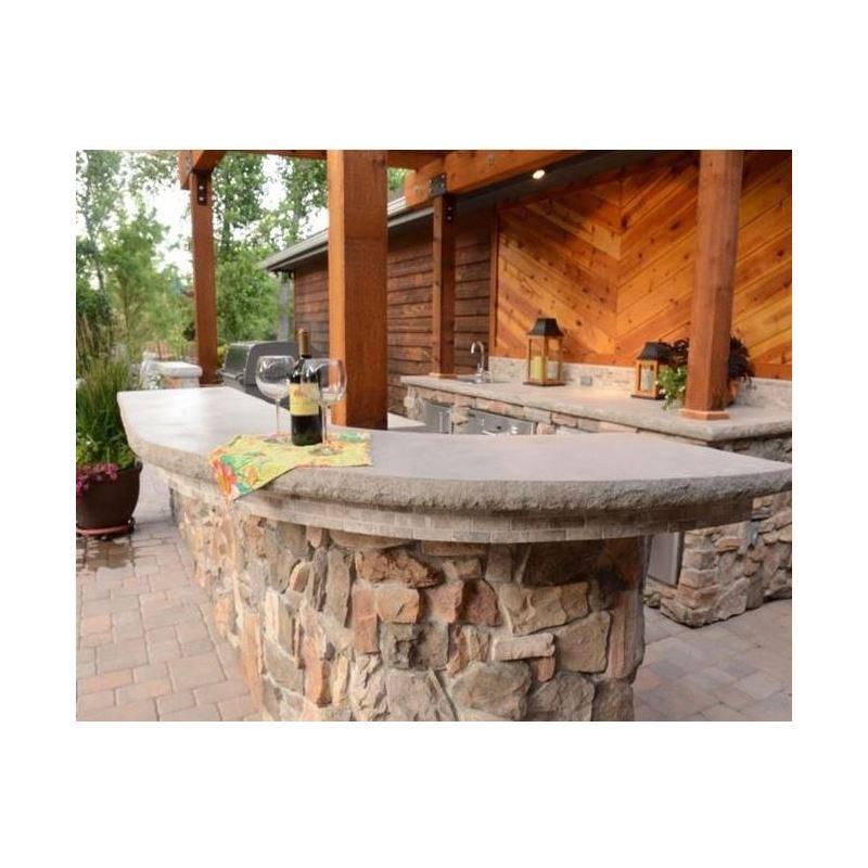 Rock Face Form Liner - Concrete Countertop Solutions