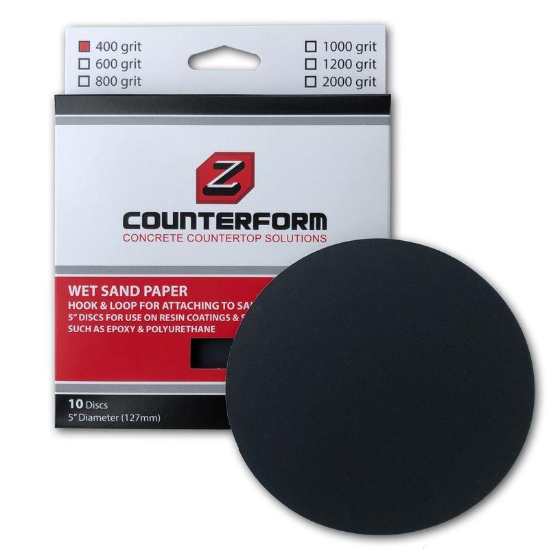 Wet Sand Paper - Concrete Countertop Solutions