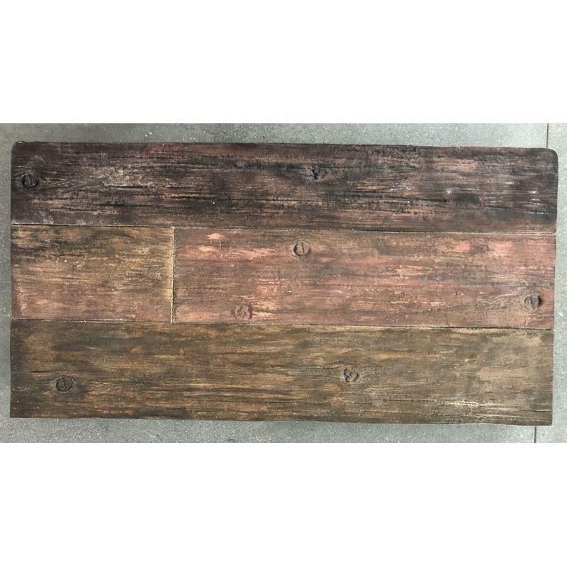 Concrete surface cast with Woodgrain Texture Mat (3)