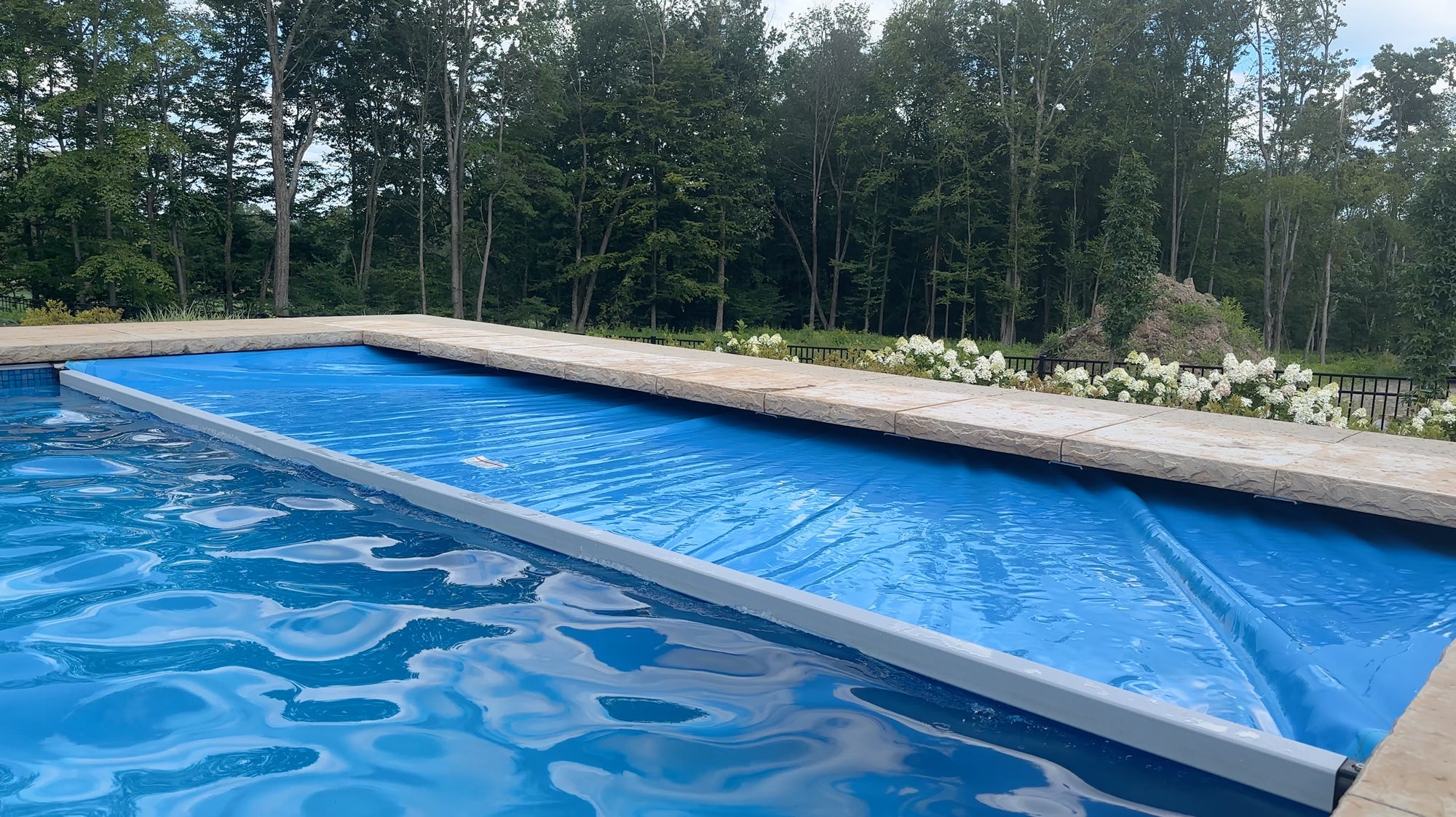 How to Create a Trough Cover for a Pool's Auto Cover Housing - Concrete Countertop Solutions
