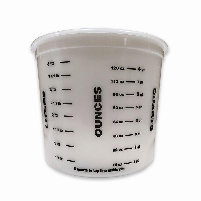 5 Quart Mixing Container (3 pack) - Concrete Countertop Solutions