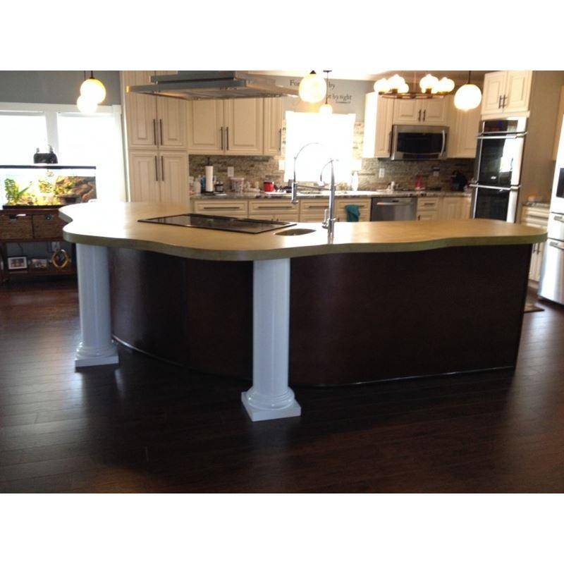 Bendable Square Countertop Form - Concrete Countertop Solutions