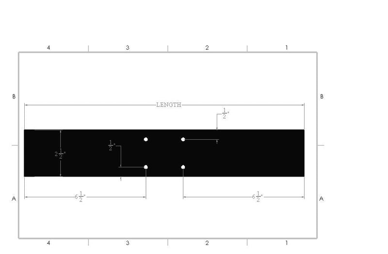 Center Mount Bracket - Concrete Countertop Solutions