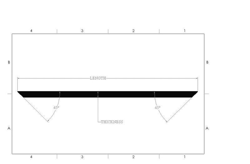 Center Mount Bracket - Concrete Countertop Solutions