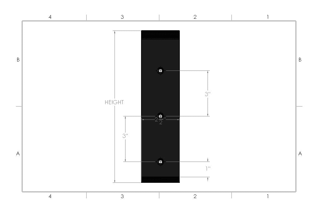 Right Angle Hidden Support Bracket - Concrete Countertop Solutions