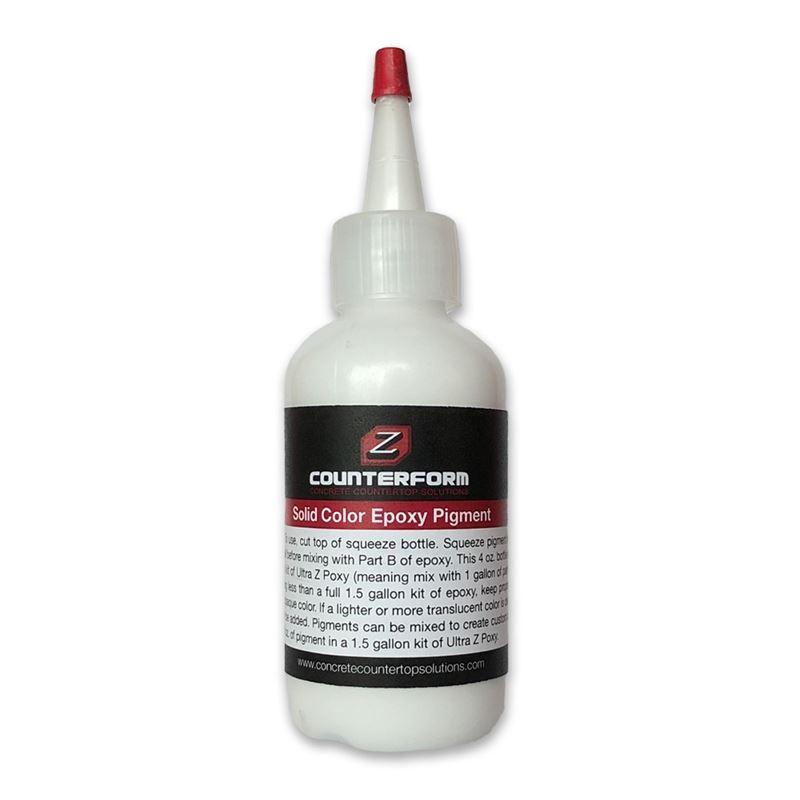 Solid Color Epoxy Pigmet - Concrete Countertop Solutions